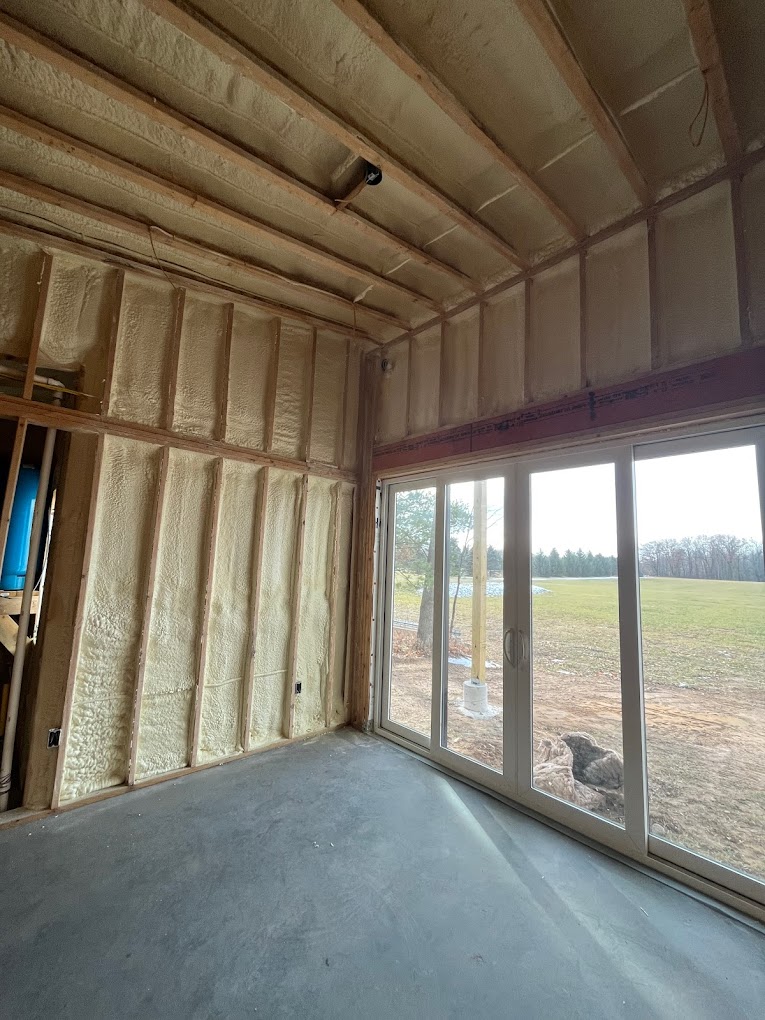 Winter insulation project Northeast Wisconsin